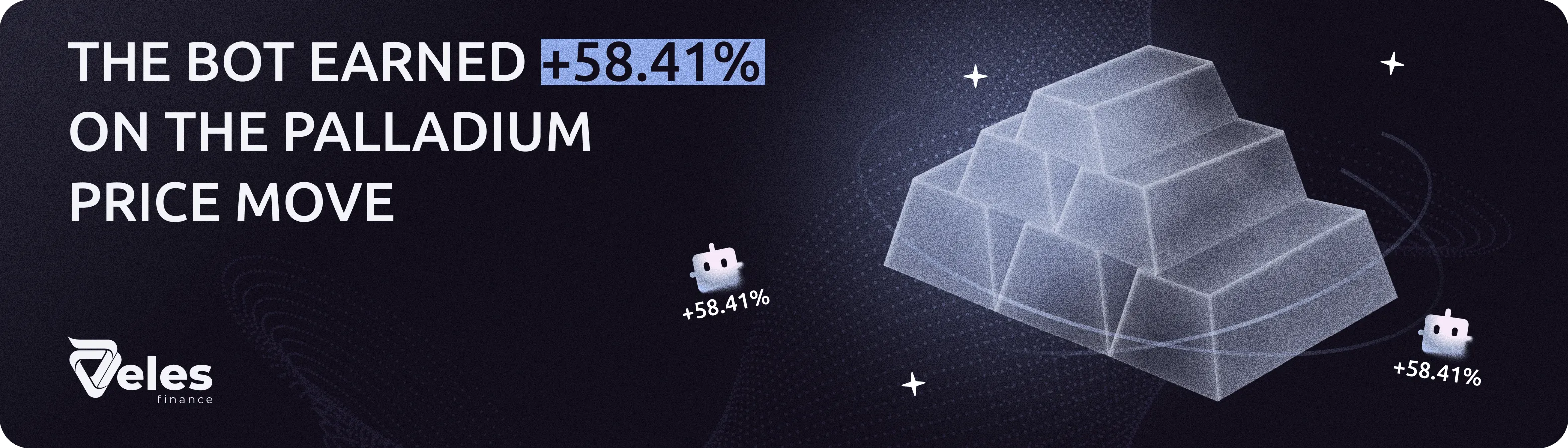A Palladium Bot Earned 58.41%. Breaking Down the Updated Backtest Analytics on Its Example
