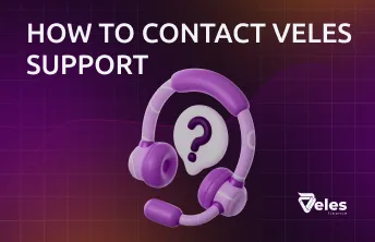 How to contact Veles support?