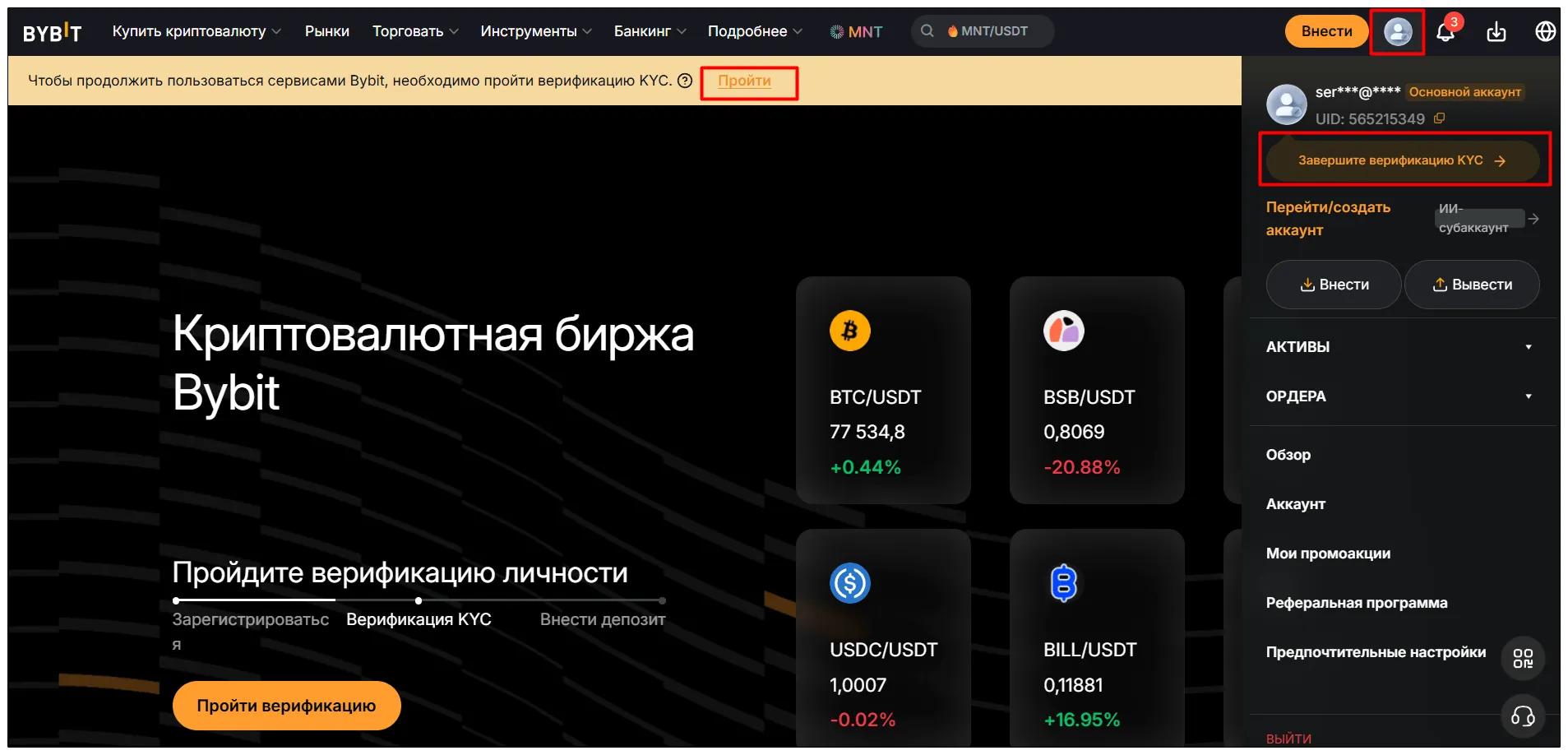 Bybit Verification1