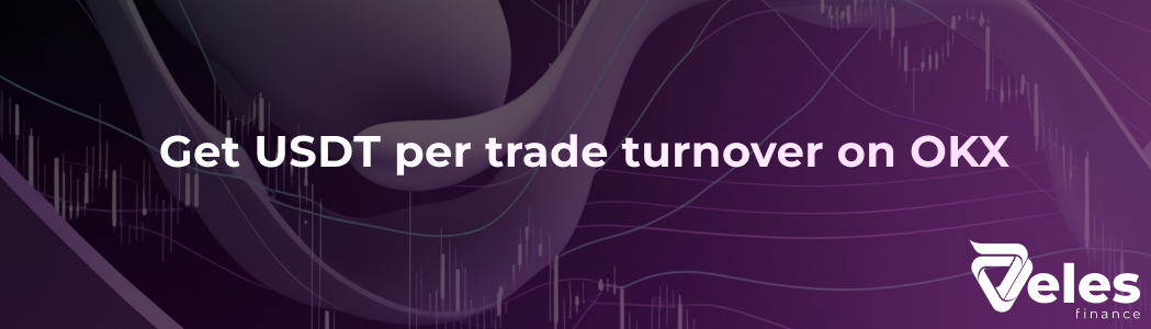 Get USDT per trade turnover on OKX