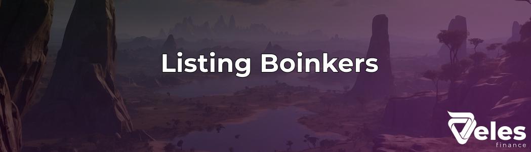 Boinkers - listing and airdrop of the project